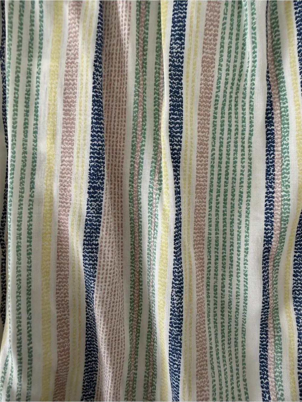 BCBG Pastel Multi-Stripe Sleeveless Beach Romper Coverup